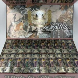 HITZ SAFARI SERIES 2G DISPOSABLE 100 COUNT BOX – MIXED FLAVORS
